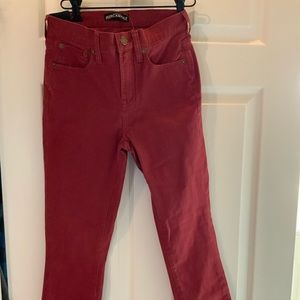 Brand new J Crew rust color skinny jeans